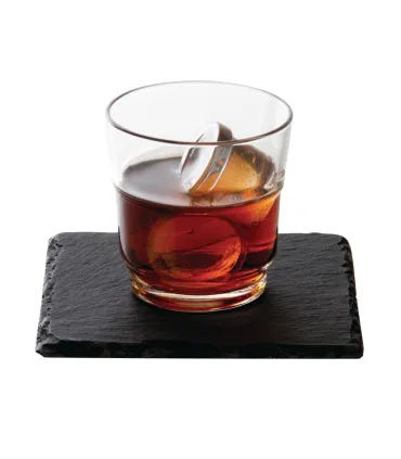 Servicio de mesa Bandeja presentación Olympia pizarra natural 130x130mm Olympia CK409