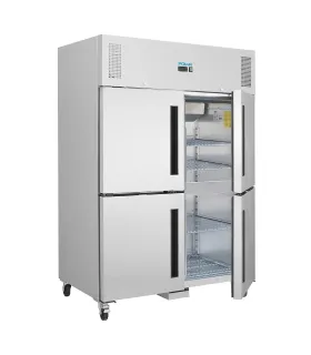 Armario frigorífico ventilado inox 2 puertas Polar CW195