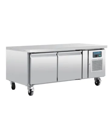 Mesas Frías Fondo 700mm Mostrador refrigerado Polar GN Chef base 2 puertas DA462 Polar DA462