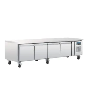 Mostrador refrigerado Polar GN Chef base 4 puertas DA464