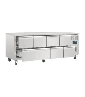 Mesa Fría Mostrador con 8 cajones 2230mm Polar DA549