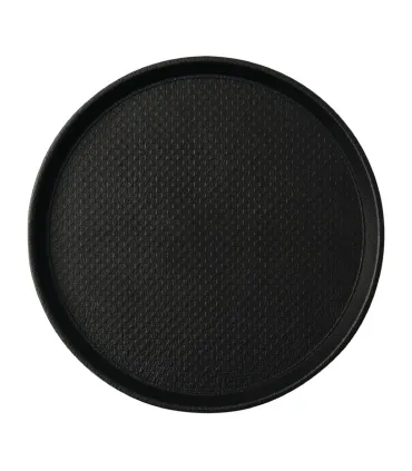 Bandejas Servicio de Mesa Bandeja Roltex Blackline redonda 310(Ø)mm antideslizante negra  DA770 Bandejas Servicio de Mesa Bandeja Roltex Blackline redonda 310(Ø)mm antideslizante negra  DA770
