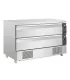 Mesa Nevera y Congelador con 2 Cajones 1230x700mm Polar DA997