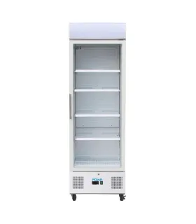 Armario Expositor lacado en blanco 322L Polar DM076