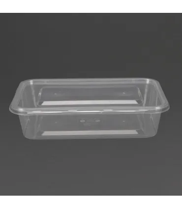 Envases Alimentarios Envase Plástico Reutilizable con Tapa (Caja 250) Fiesta Green