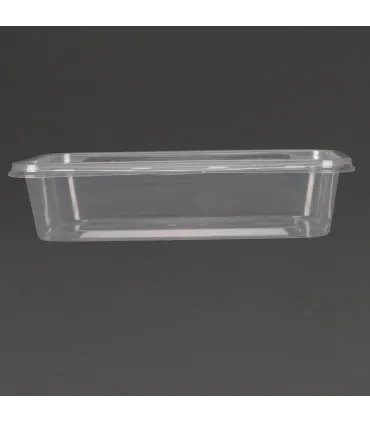 Envases Alimentarios Envase Plástico Reutilizable con Tapa (Caja 250) Fiesta Green
