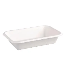 Bandeja compostable de bagazo (Caja 50)