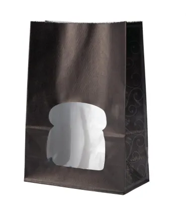 Bolsas Bolsa de papel reciclable con ventanilla para sandwich Colpac ( caja 250)  FA381