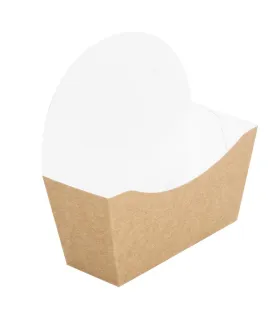 Envase compostable papel kraft para donuts y bagels Colpac (Caja 1000)