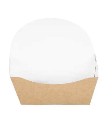 Envases Alimentarios Envase compostable papel kraft para donuts y bagels Colpac (Caja 1000)  FA389