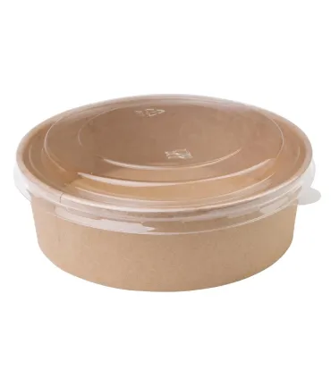 Envases Alimentarios Bol Compostable en Papel Kraft (Caja 300) Fiesta Green FB196