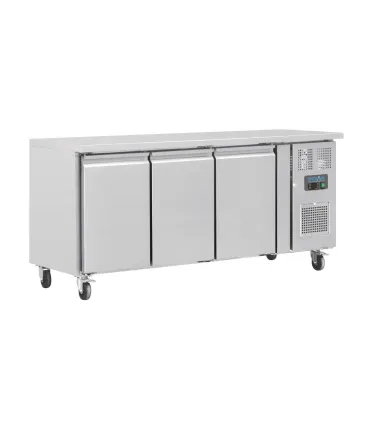 Mesas Frías Snack fondo 600mm Mesa Fría Mostrador 3 puertas 339 litros Polar G378 Polar G378