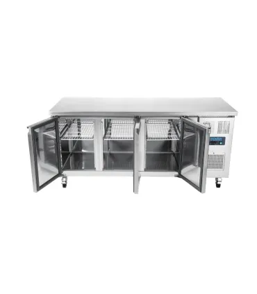 Mesa Fría Mostrador 3 puertas 417L Polar G597