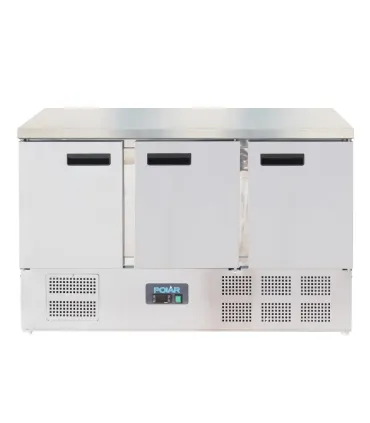 Mesas Frías Fondo 700mm Mesa Fría Mostrador de 3 puertas Polar G622 Polar G622