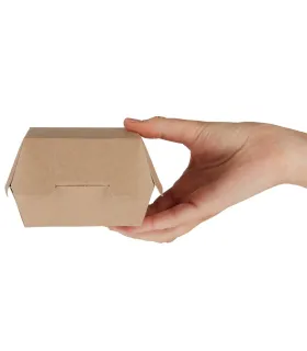 Envase Papel Compostable para Hamburguesas (Caja 250)