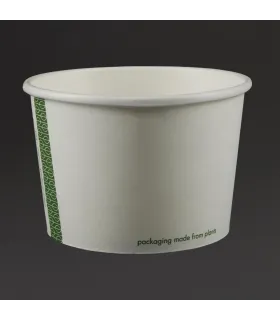 Tarrina de Papel PLA Biodegradable Vegware (Caja 500)