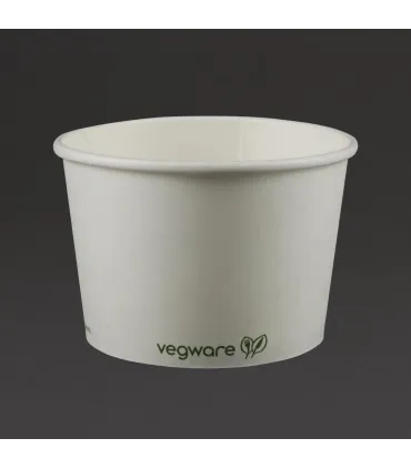 Envases Alimentarios Tarrina de Papel PLA Biodegradable Vegware (Caja 500) Vegware GF047 Envases Alimentarios Tarrina de Papel PLA Biodegradable Vegware (Caja 500) Vegware GF047