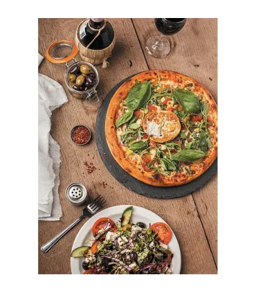 Servicio de mesa Bandeja pizarra natural redonda Olympia - 300mm Olympia GF316