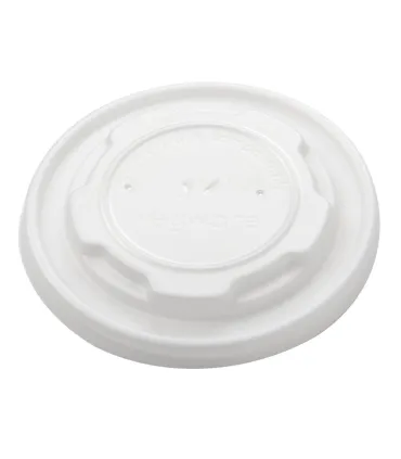 Monouso Tapas planas compostables Vegware para tarrina 90mm diámetro (Caja 1000) Vegware GH166