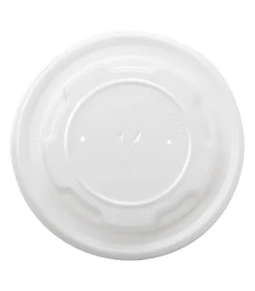 Tapas planas compostables Vegware para tarrina 90mm diámetro (Caja ...