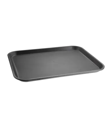 Bandejas Servicio de Mesa Bandeja antideslizante Kristallon negra 405x305x20mm Kristallon GM238