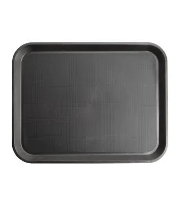 Bandejas Servicio de Mesa Bandeja antideslizante Kristallon negra 405x305x20mm Kristallon GM238