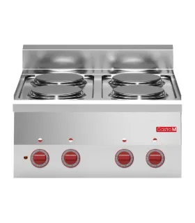 Cocina eléctrica de sobremesa de 4 placas Gastro M GN018