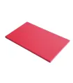 Tabla corte PE alta densidad 600x400x20mm roja para carne cruda