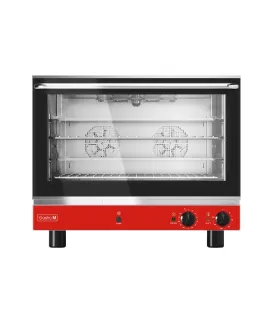 Horno eléctrico de 4 niveles de 600x400mm con humidificador Gastro ...