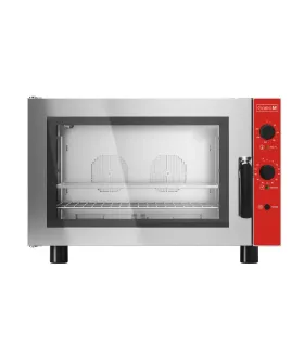 Horno eléctrico de 4 niveles 600x400mm con humidificador Gastro M G...