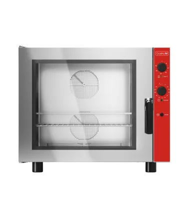Hornos Eléctricos Horno eléctrico de pastelería 6 niveles 600x400mm con humidificador Gastro M GR205 Gastro-M GR205