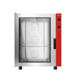 Horno eléctrico de pastelería 10 niveles 600x400mm con humidificado...