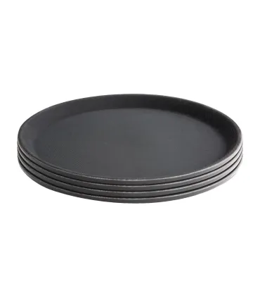 Bandejas Servicio de Mesa Bandeja redonda antideslizante 406mm Kristallon Kristallon J847 Bandejas Servicio de Mesa Bandeja redonda antideslizante 406mm Kristallon Kristallon J847