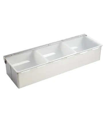 Artículos de Bar Dispensadores de condimentos 3 compartimentos  K490 Artículos de Bar Dispensadores de condimentos 3 compartimentos  K490