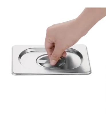 Tapas GN Tapa inox para cubeta GN Vogue K997