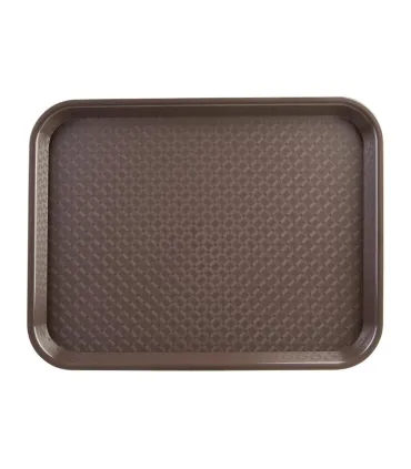 Bandejas Autoservicio Bandeja Fast Food marrón 350 x 450mm Kristallon Kristallon P509 Bandejas Autoservicio Bandeja Fast Food marrón 350 x 450mm Kristallon Kristallon P509