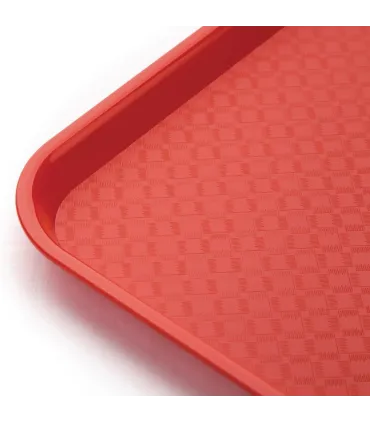 Bandejas Autoservicio Bandeja Fast Food roja 350 x 450mm Kristallon Kristallon P510 Bandejas Autoservicio Bandeja Fast Food roja 350 x 450mm Kristallon Kristallon P510