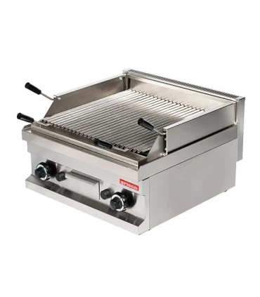 Barbacoas Barbacoa a gas piedra volcánica sobremesa 9,6kw GGL606 Arisco GGL606