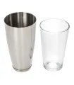 Coctelera Boston 800 ml y vaso APS 455 ml