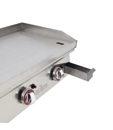 Planchas a Gas Plancha a gas en acero rectificado 15 mm 60 cms de largo 60PGR Arilex 60PGR