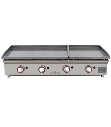 Planchas a Gas Plancha a gas 2 zonas serie Duo 1200mm 8040PGLL Arilex 8040PGLLN