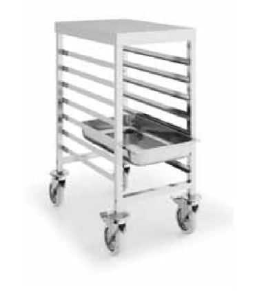 Carros para bandejas Carro inox 7 GN 2/1 Eratos Eratos CGB-2
