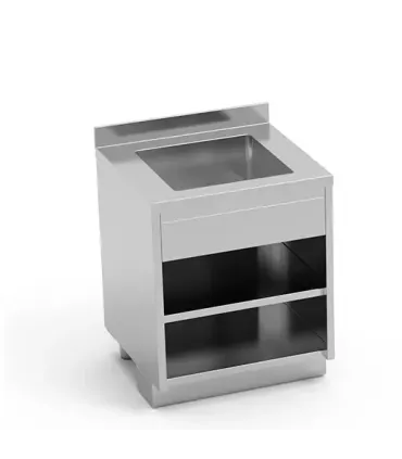 Módulos de Coctelería Lynx Mueble 500mm con cuba para botellas de vino LINX coctelería modular Eratos