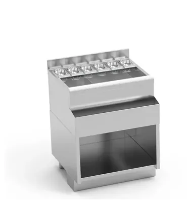 Módulos de Coctelería Lynx Mueble 700mm con cuba de hielo y zona ingredientes LINX coctelería modular Eratos