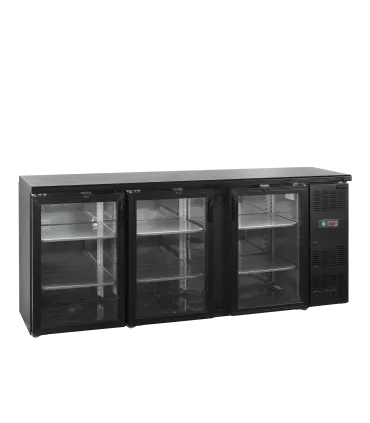 Back Bars Botellero back bar 3 puertas de cristal 2002x513x760h mm CBC310G Tefcold CBC310G Back Bars Botellero back bar 3 puertas de cristal 2002x513x760h mm CBC310G Tefcold CBC310G