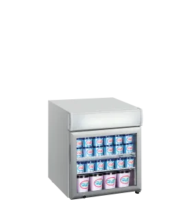 Expositor de congelados Mini sobremesa con display UF50GCP