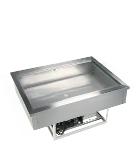 Cuba refrigerada encastrable frío estático 2 GN1/1 CW2