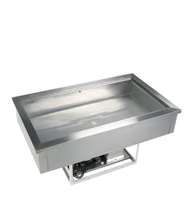 Cuba refrigerada encastrable frío estatico 3 GN1/1 CW3