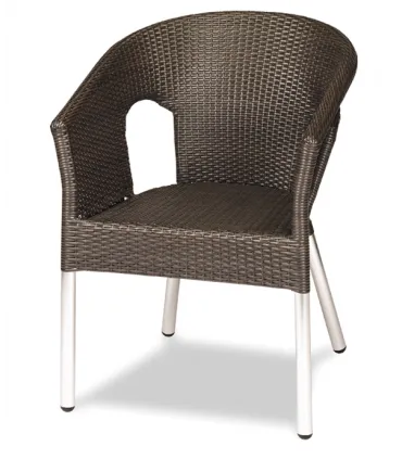 Sillas Exterior Sillón médula sintética 100% virgen tejida a mano Tortosa  Tortosa