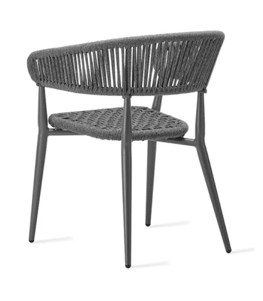 Sillas Exterior Sillón en aluminio y cuerda FHC004  FHB004